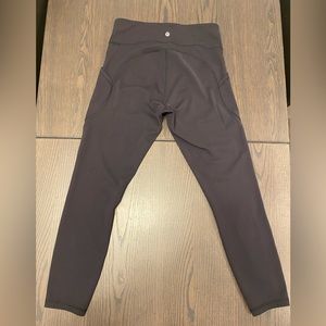 Lululemon Invigorate High Rise Tight 25” Size 10 Black